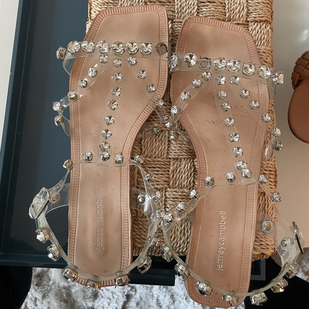 Jeffery Campbell Studded Strappy Sandals